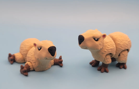 Mini 3D Printed Capybara
