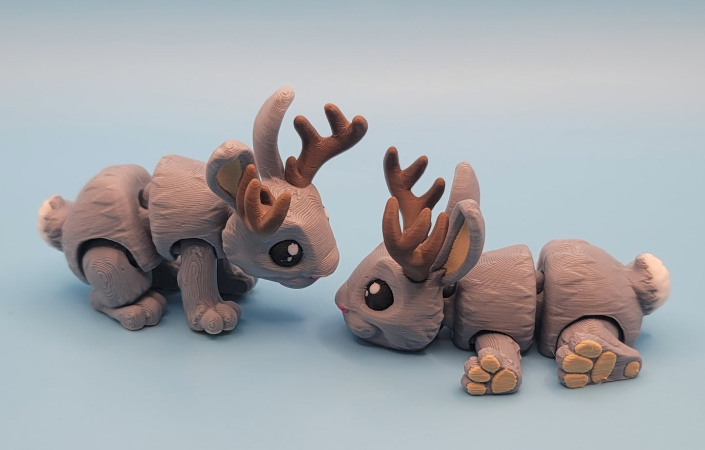 Mini 3D Printed Jackalope