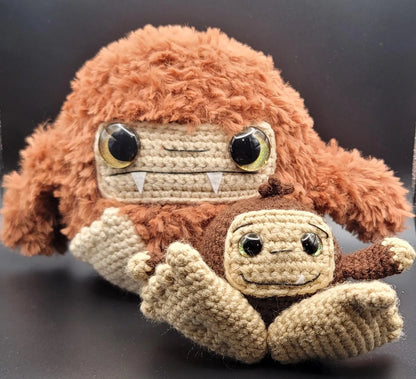 Fat Bigfoot/Yeti Pattern Only